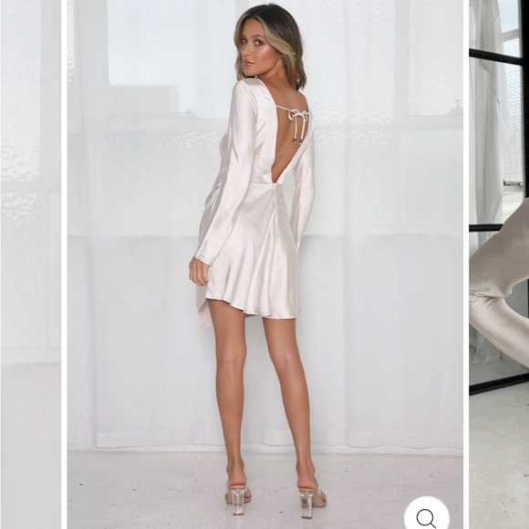 JAUS SWEET SENSATIONS DRESS - CHAMPAGNE - Picture 3 of 3